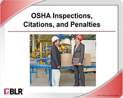 OSHA Inspections, Citations, and Penalties